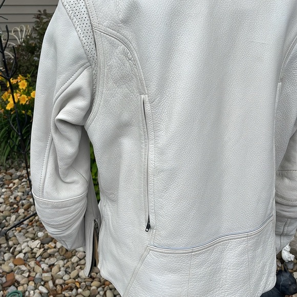 Women’s size extra large leather riding jacket with removable quilted shell - Picture 4 of 15